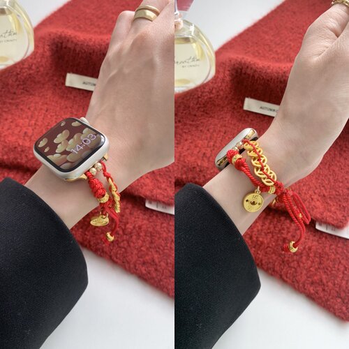 娅妃儿华强北s10表带iwatch6女款