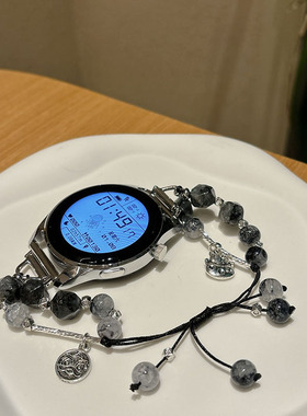 适用高驰COROS Pace3手表表带pace2小香风手链APEXPro女款猫眼石APEX新中式国潮流APEX246mm夏天透气替换腕带