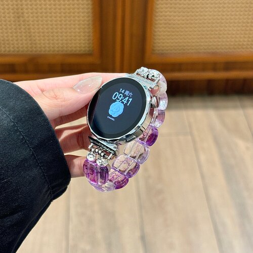 娅妃儿s4/41mm透明水晶石手链s5