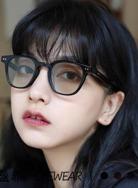 英国gentle motto新款墨镜潮流复古方框米钉黄色太阳镜女街拍