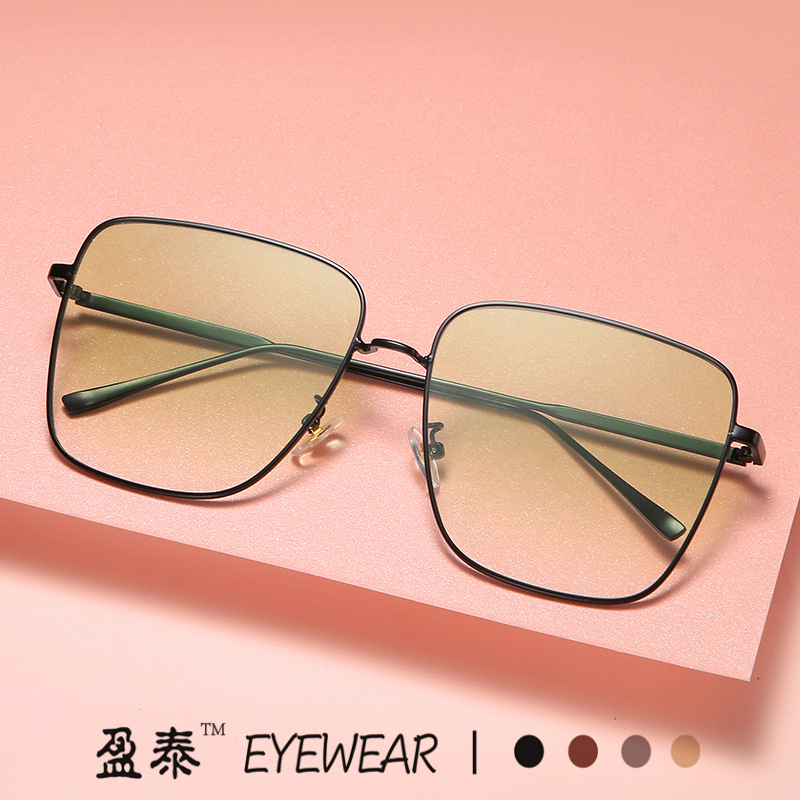 英国gentle motto墨镜win华晨宇太阳镜时尚金属大框牛油果绿