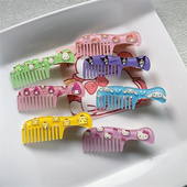 创意卡通凯蒂猫玉桂狗小梳子发夹刘海碎发夹子发卡头饰女可爱装 扮