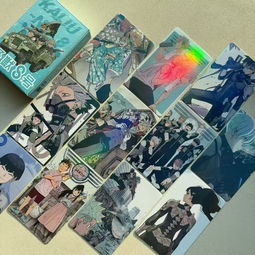 怪兽8号镭射小卡谷子卡夫卡保宗科四郎亚白米娜周边盒装lomo卡