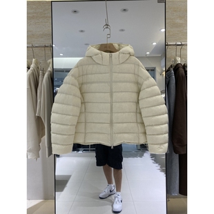 亮世秋羽绒服2025冬季新款高端50白鸭绒排骨连帽女时尚洋气宽松保