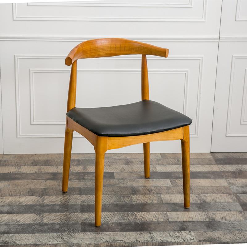 现简约代全实餐椅木 公家210429用餐厅靠背吃饭椅 工作室办室会议