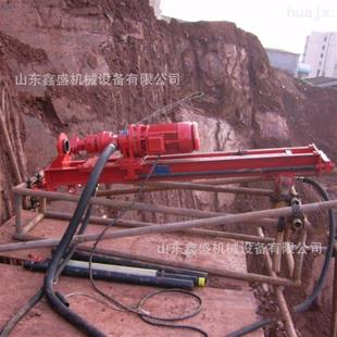 支架式 潜138孔 护坡用钻 电气动冲击钻回转联式 KQD10气动潜孔钻机