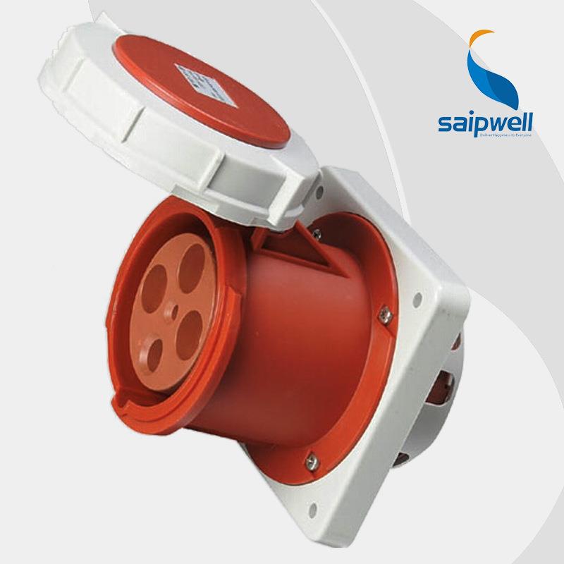 SP-14业57工业插座大电流A25三相四线663防水工插1座户外插座