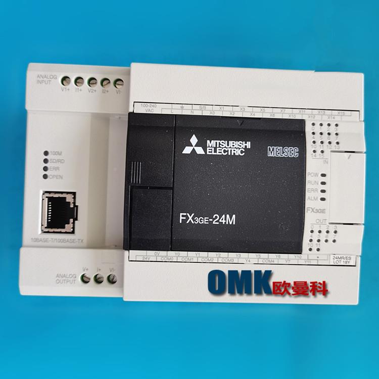 P器LC 可程控制XF3GE-24MR/EFX3GE-24S FX3G编E-24MT/ES带网络接