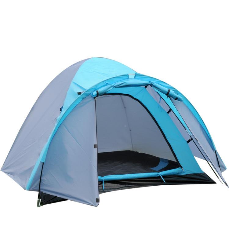 帐篷户外露营帐篷宽大空营间轻质野帐便YL-T01A携篷涤纶材质玻璃