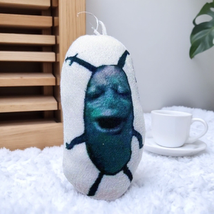 人脸痞老板叫声语音挂件按压发声玩偶公仔抽象搞笑搞怪手办钥匙扣