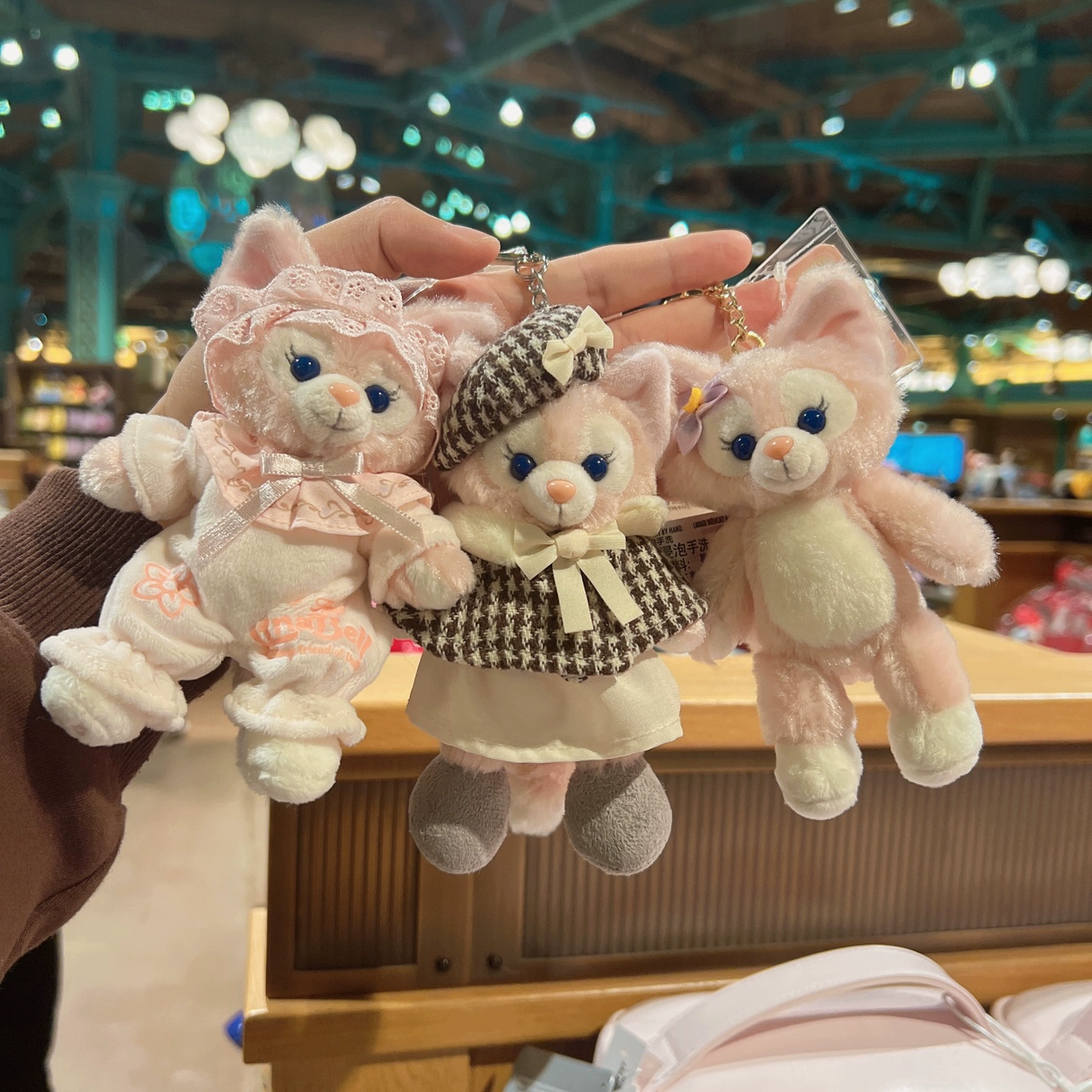 玲娜贝儿挂件毛绒公仔玩偶挂饰经典睡衣侦探钥匙扣包包小挂件现货