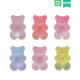 饰扣 适配Crocs 渐变软糖糖果小熊 花鞋 扣装 Cross配件洞洞鞋 配饰鞋