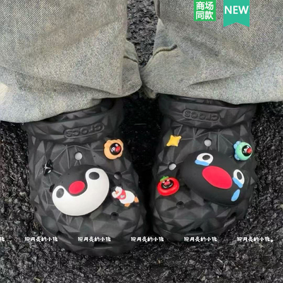 适配Crocs/Cross配件洞洞鞋配饰鞋花鞋扣装饰扣 可爱Pingu企鹅