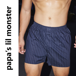 美式 出行 纯棉百搭阿罗裤 男 Papaslilmonster 休闲通勤短裤 简装