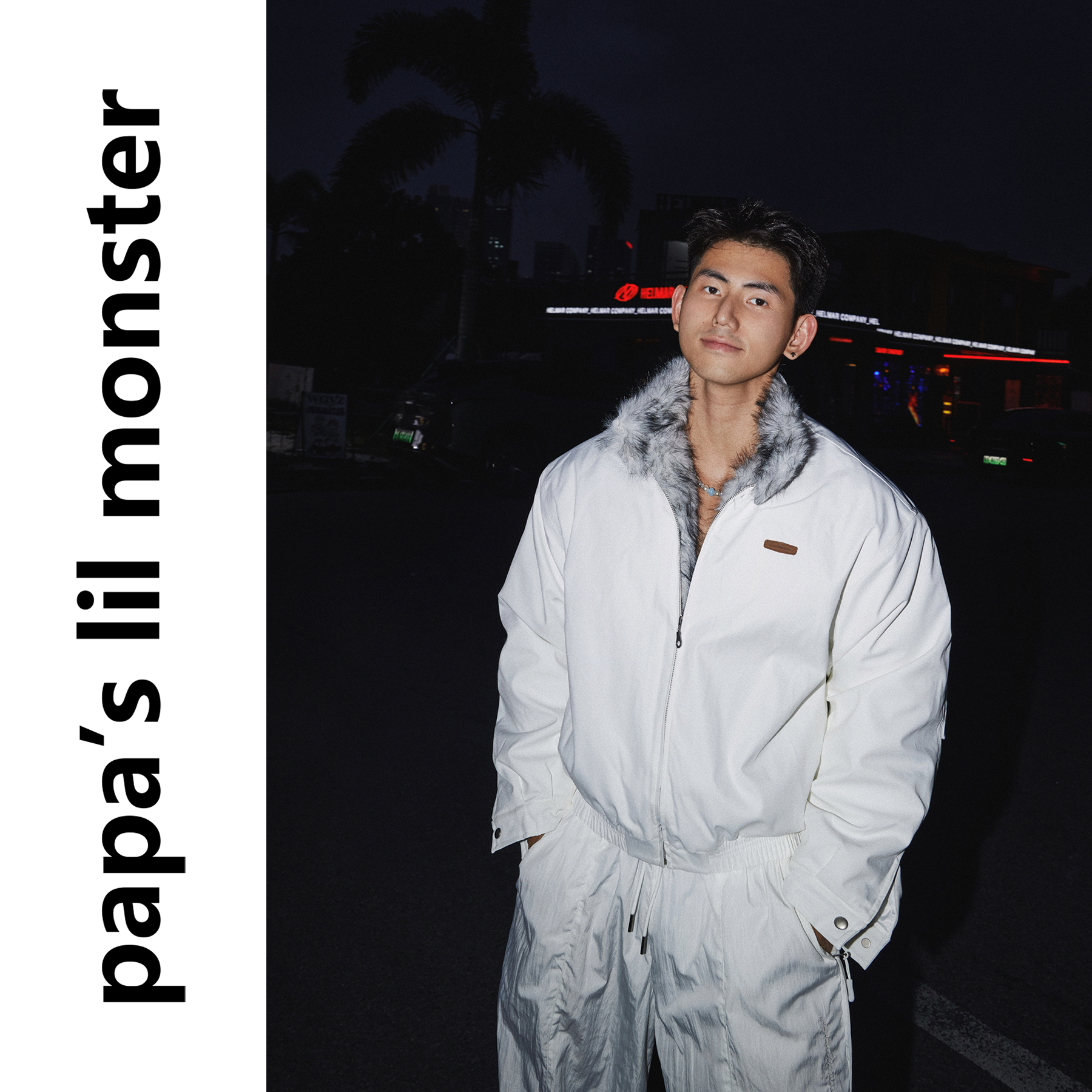 PAPASLILMONSTER【毛领座山雕】美式厚款保暖工装棉服外套男女