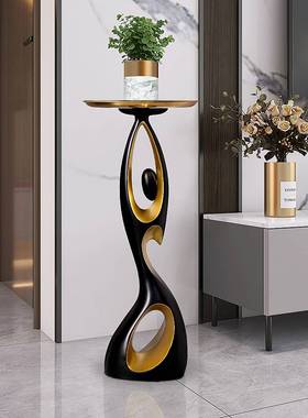 艺术人物大型落地摆件客厅迎宾电视柜沙发玄关边轻奢家居软装饰品