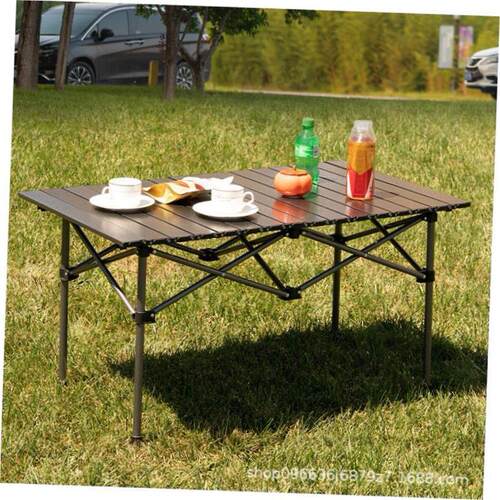 aluminium alloy camping table Portable foldable and chairs