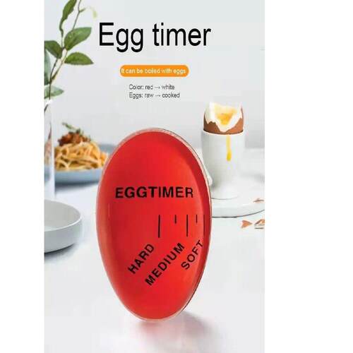1pcs Egg Boiled Gadgets for Decor Utensils Kitchen Timer Ca