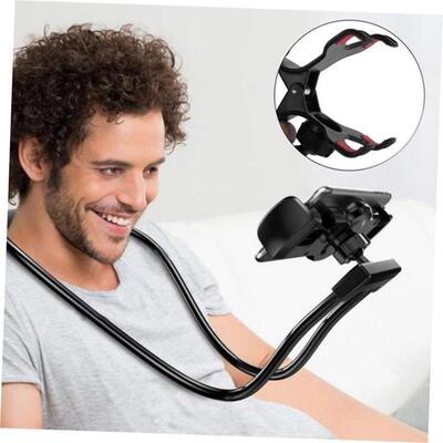 Mobile Phone Holder Lazy Hanging Neck Phone Stand 360 Degree