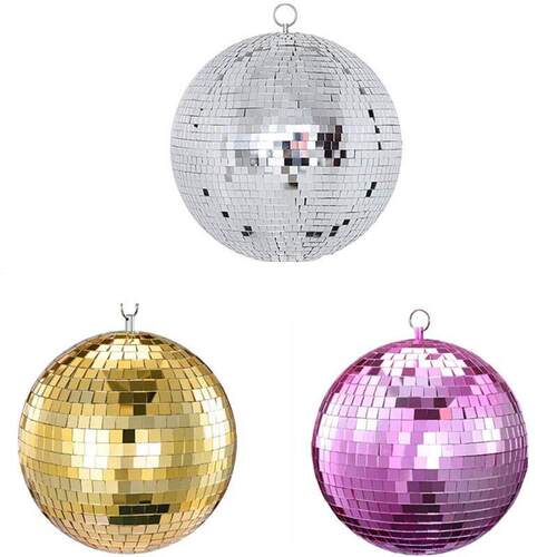 3/4/10cm Mirror Balls Party Shining Ball Mirror Christmas La