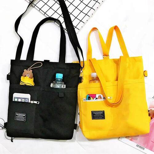 Women Canvas Crossbody Handbag Female Shopper Fashion Simple