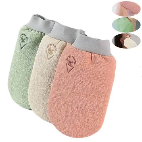 Exfoliating Bath Gloves Body Scrub Gloves SPA Shower Mitt Bo