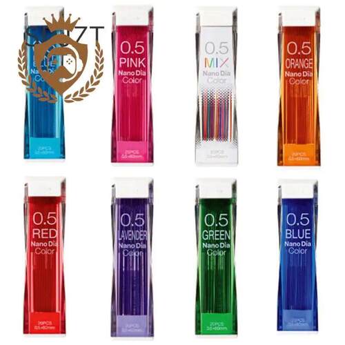 1PC 0.5mm Colored Mechanical Pencil Refill Lead Erasable Stu