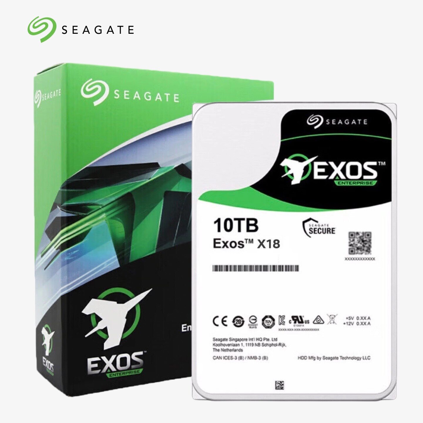 全新希捷10TB企业级监控机械硬盘