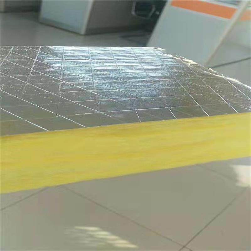 直销玻璃棉板复合铝箔贴面容重每立方30至120kg规格齐全工厂直发