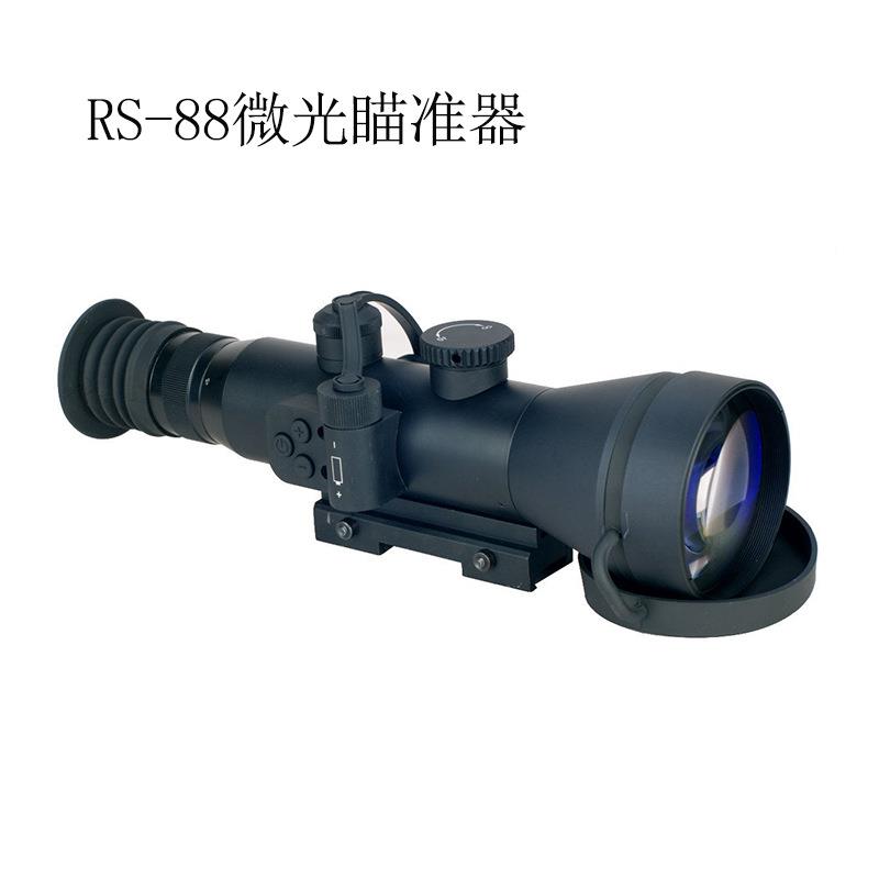 迈视达超8二代RS8能微光夜视瞄准镜器通用智测距电放大BYF-安保户