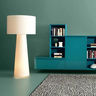 奶油风样客落地灯北堂欧卧室设计师服434装店橱窗门头板房厅大摆