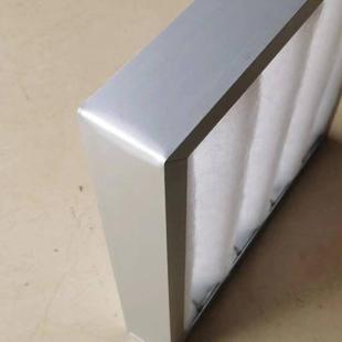 定间制初厂效龙骨初效龙骨过滤器折叠板可框式 空气过滤网车房拆卸