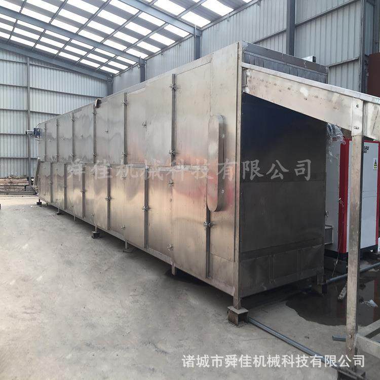 桑葚枸杞清洗烘干线 汽箱加热多层烘干 麦小蒸穗蒸煮漂烫SJ-100干