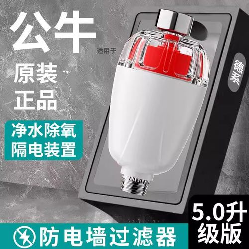 过滤防电墙热水器通用隔电防漏电阻保护器前置多功能净水除氯配件