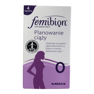 德国Femibion伊维安0段备孕早期活性叶酸片维生素孕妇波兰版28片