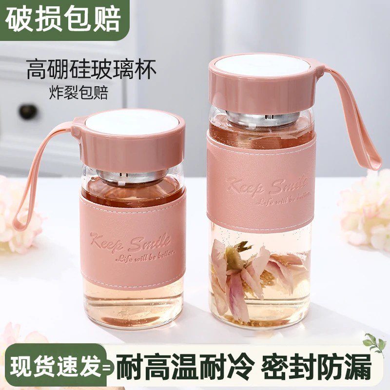 耐高温耐冷炸裂包赔玻璃杯泡茶杯图片