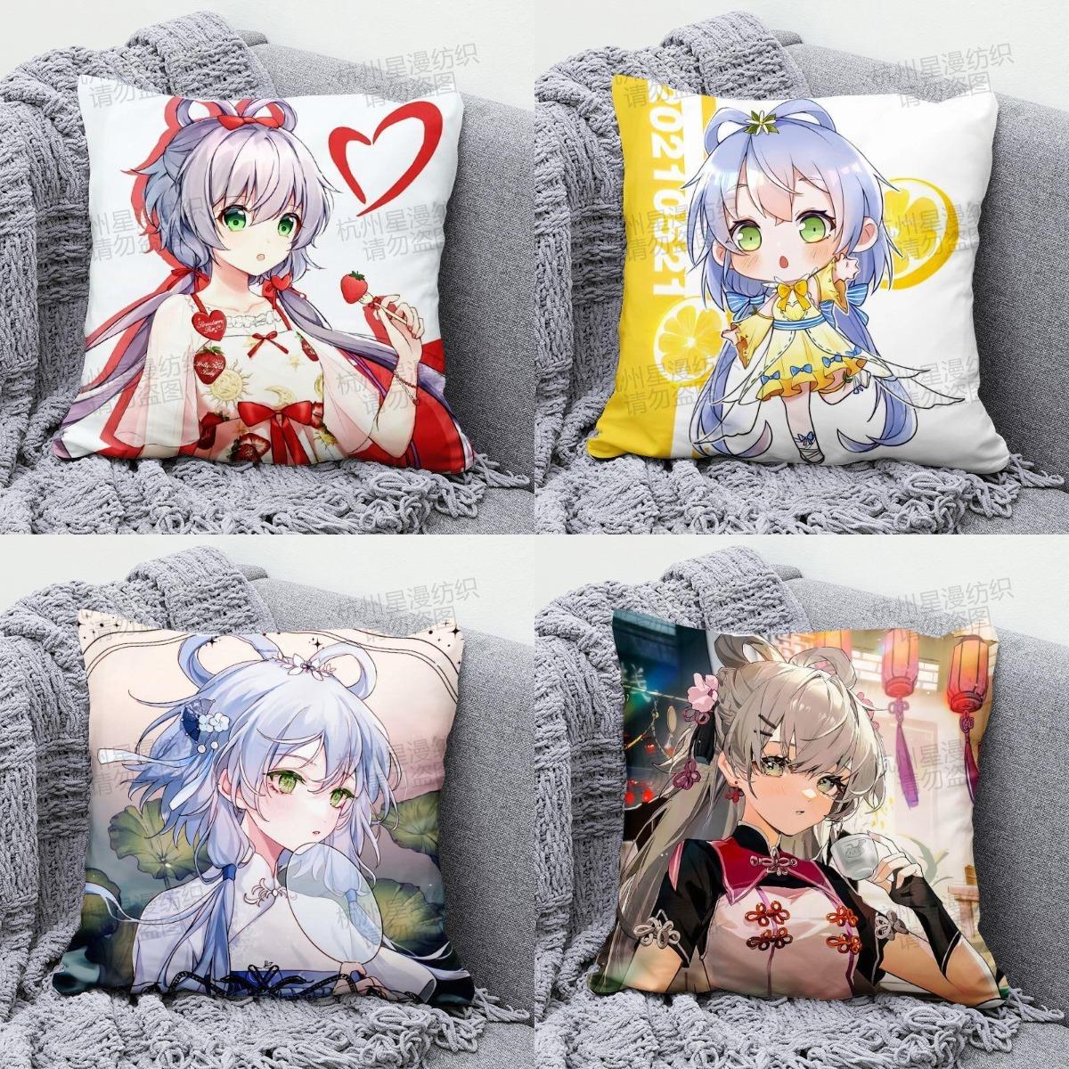 洛天依抱枕动漫卡通少女