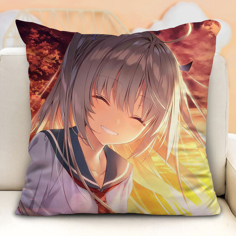 亚托莉抱枕atri我挚爱的时光游戏萝卜子周边动漫萝莉定制被子两用