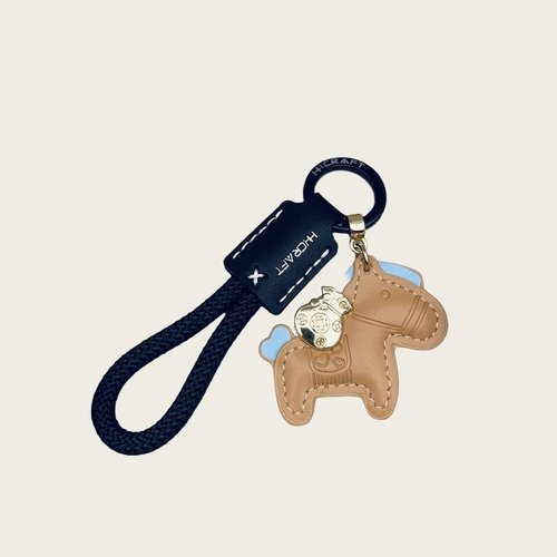 新款高级精致个性马上有钱钥匙扣