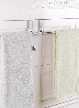 single pole towel rack cabinet door back type cloth hanger