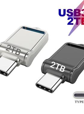 USB Flash Drive 3.0 2TB USB Drive 1TB Pendrive OTG Type C In