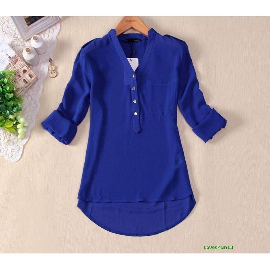 ladies t-shirts for women blouse tops shirt work office OL