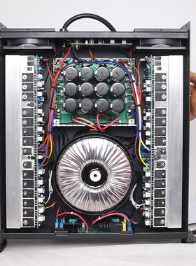 CA18功放机舞台演出纯后级大功率音响放大家用KTV酒吧重低音