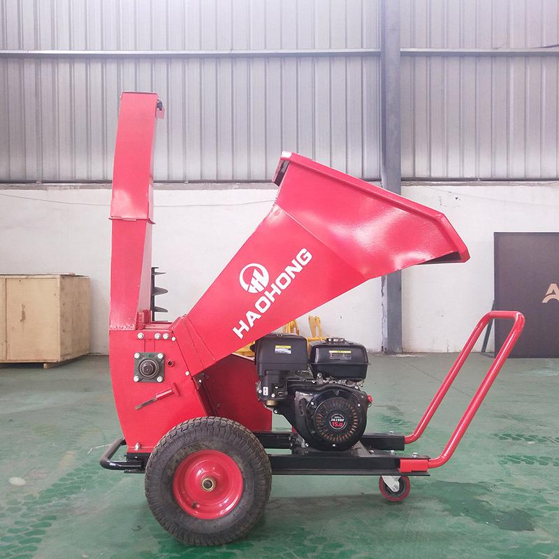 果园杂市木树枝粉碎木机 碎移动式柴油电启动枝机 城园林HOF绿化