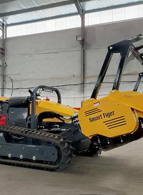 森林防火隔离带开辟人车遥控隔离隔带开辟机器无QYE人离带开设清