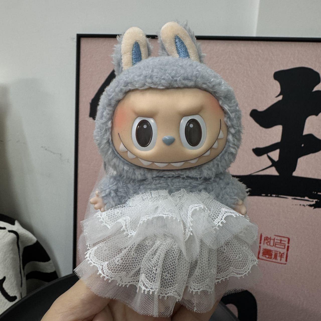labubu娃衣一二三代拉布布衣服