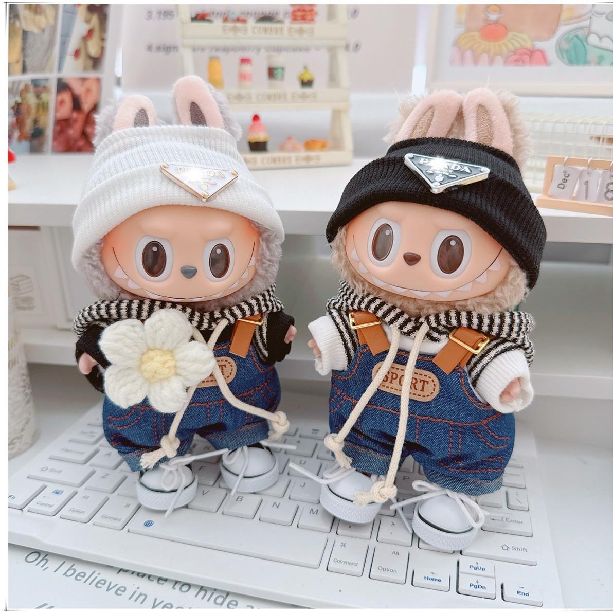 17cm拉布布衣服labubu娃衣dimoo