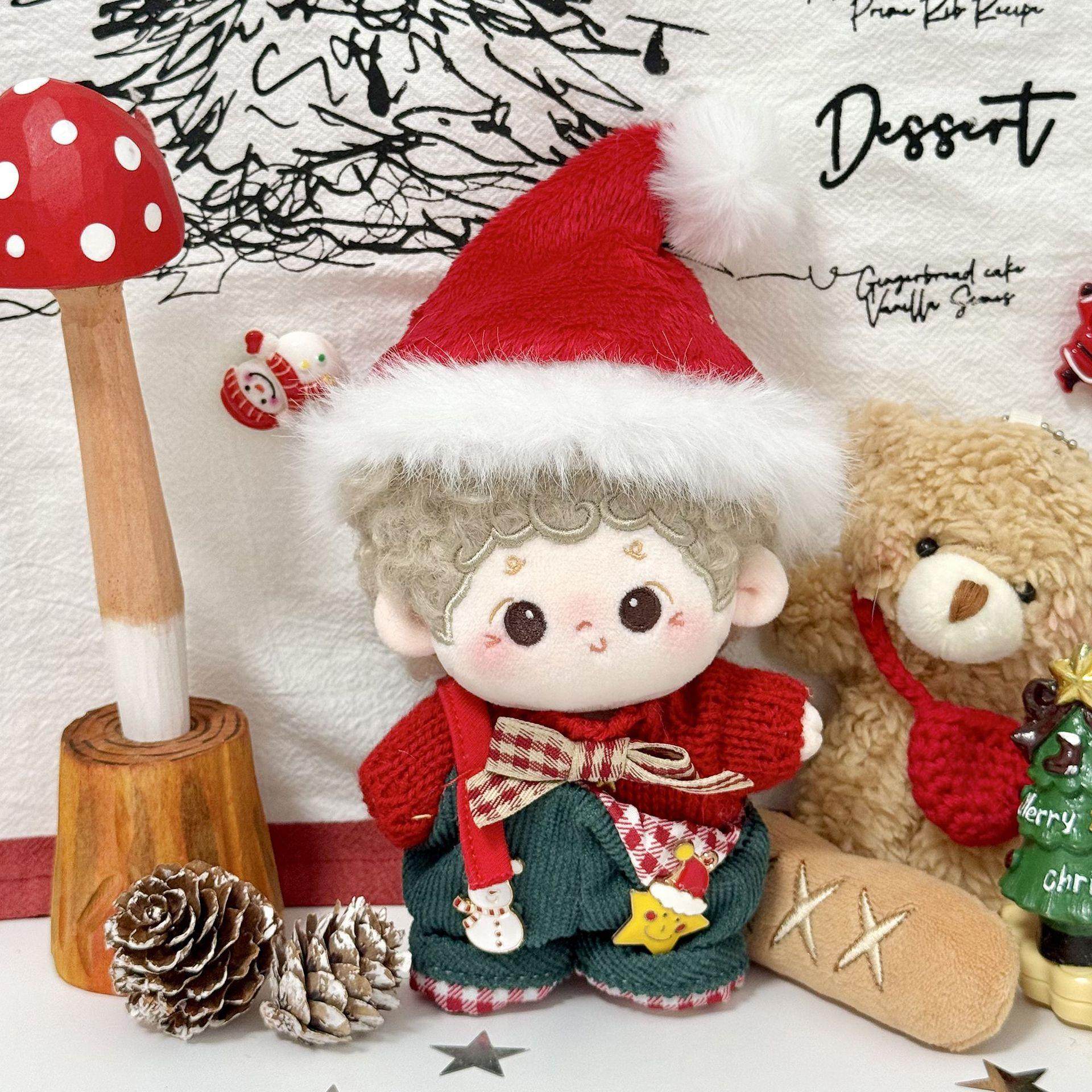 10cm娃衣labubu圣诞dimoo衣服