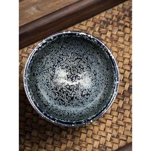天眼陶瓷主人杯家用品茗杯客杯个人喝水泡茶功夫茶具专用茶盏单杯