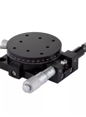 360度R轴精密旋转平台 RPG手动微调分度盘ELF01-38/60/85/110/160